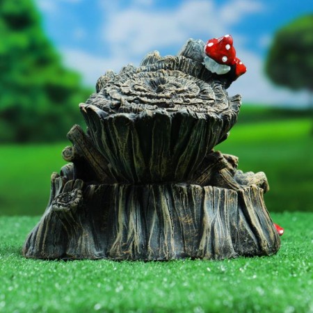 Garden figure "Lesovichok No. 3" Gray 21x16x19cm-2