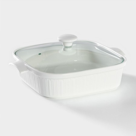 Marmite of heat -resistant ceramics square Magistro Estet, 2.2 l, 27.5 × 23.2 × 12 cm-2