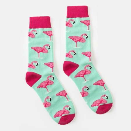 Minaku socks "Flamingo", size 36-41 (23-27 cm)