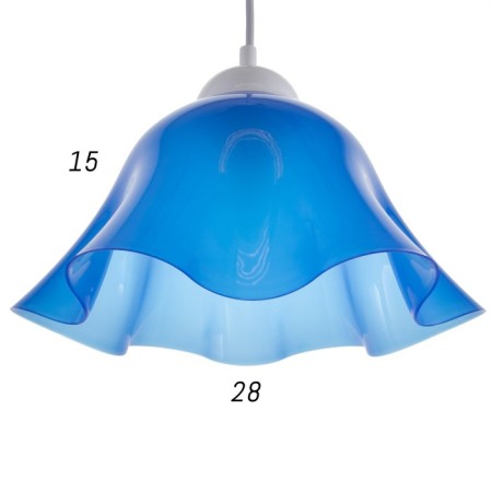 Светильник BayerLux "Симпл" 1x40Вт E27 синий-5