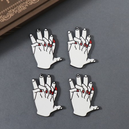Decor for the work of the Acryl "Hiring Hand" 4.4x3.2x0.2 cm-2