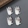 Decor for the work of the Acryl "Hiring Hand" 4.4x3.2x0.2 cm