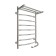 Electric towel "Sanprise" Classic P8, 500x800 mm, shelf, left/right, chrome