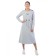 Women's dress Light, size 44, color gray melange
