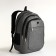 Youth backpack with lightning, 5 pockets, gray color