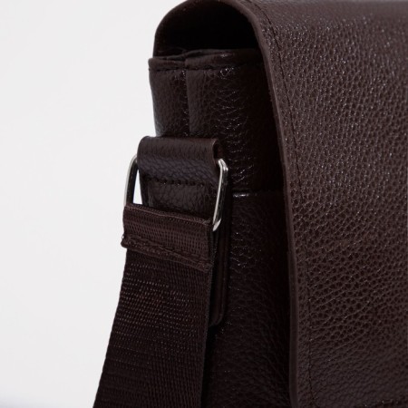 Male bag, brown color-2