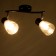 Rondor chandelier 2he14 40W Black 34x17x17 cm