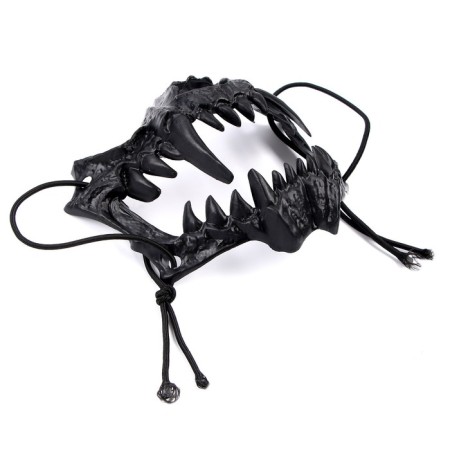 Carnival set: striped bandana, jaw mask of cheer, thermonaklaka-3