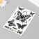 Tattoo on the body "Butterflies" 10x15 cm