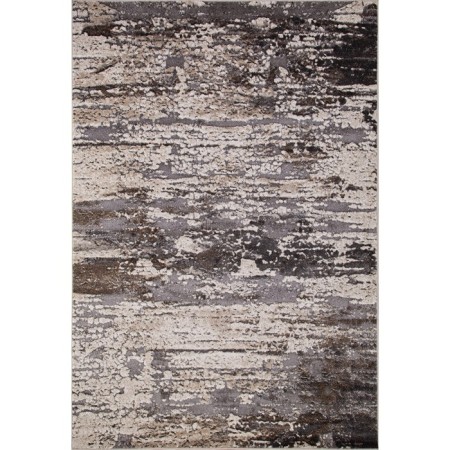 Rectangular carpet Merinos Ibiza, size 80x150 cm, color Beige-Gray
