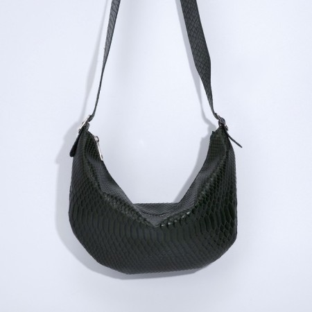 Women's bag over the shoulder Textura, small size, green color
