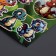 A set of paper stickers 10 x 22 cm, "dinosaurics"