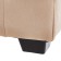 Puf Kosen, 300x300x400, beige velor