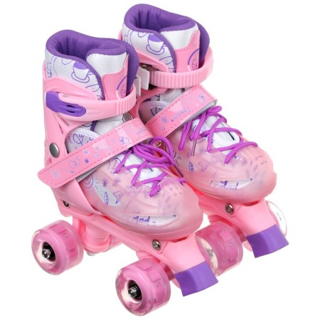 Roller sneakers sliding, p. 35-38, light wheels PU