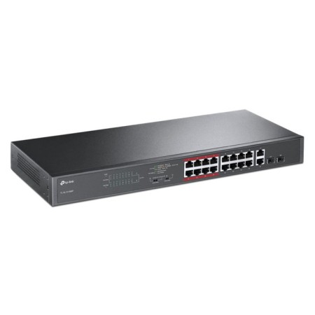 TP-LINK TL-SL1218MP switch, Unguided, 16x10/100base-TX-1