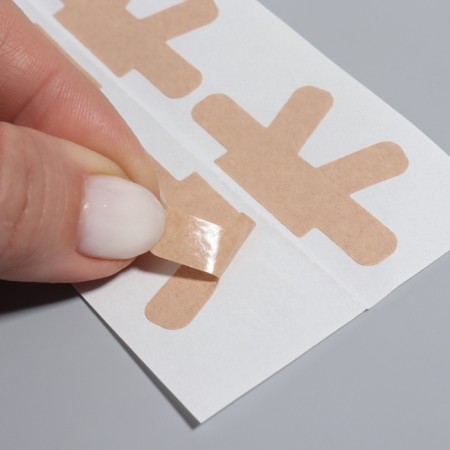 Set of stickers for correcting ingrown nails, 16 pcs, beige color-4