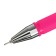 Gel pen, 0.5 mm, black rod, fluorescent body, mix