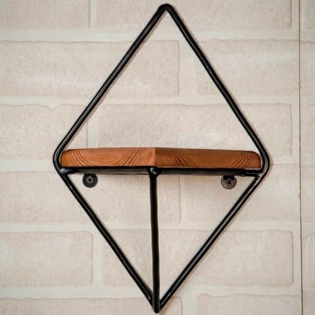 66-501 Wall stand 66-501 per 1 shelf with wood 25x20x35 cm