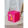 Stelly box for storage with a giraffe lid, 25 × 25 × 25 cm, pink color