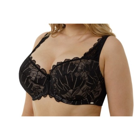 Women's bras of Lengy, size 80d, color black ballet