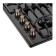 Hlect surface Maunfeld Eghe.64.63cb.r/G, gas, 4 burners, black
