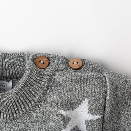 Knitted crumb set "Star" Growth 68-74 cm-3