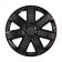 Wheel caps 14 "Gelaxi", Black Gloss, Carbon, Compl. 2 pcs
