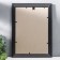 Photo frame plastic 21x30 cm gold (796)