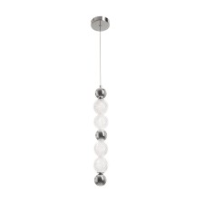 Saturo lamp 4XLED 36W 3000k chrome 8x8x52-202 cm
