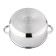 Bekker double, 3 tiers, 10.6 l, silver color
