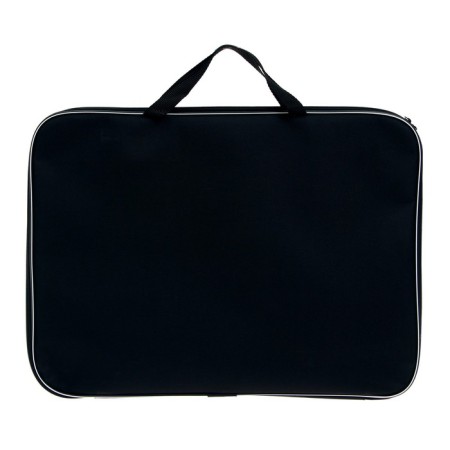 Folder for drawings and drawings A3, 470 x 350 x 20 mm, with handles, textile, calligrata "dinosaur"-2