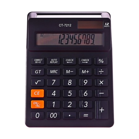 Calculator table 12 discharge, double dial