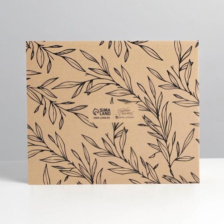 Confectionery packaging, box “Made with love”, 17 x 20 x 6 cm-2