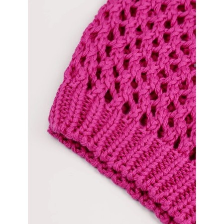 Свитер для девочки Amarobaby Knit Trend, рост 128 см, цвет розовый-10