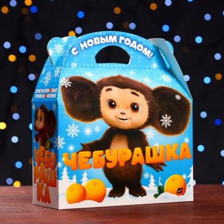 Gift box "Cheburashka", Baul, 22 x 9 x 22 cm-1