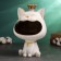 Steel stand - candy "cat" 26x17cm