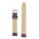 Solomon watch strap, 16 mm, genuine leather, L-20 cm, lilac