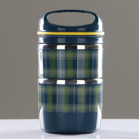 Lunch-Box "Cell", 1.08 l, retains heat 4 hours, 11.5 x 21 cm