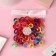 Hair elastic band "Mahrushka" (set of 100 pcs) classic Assorted, mix