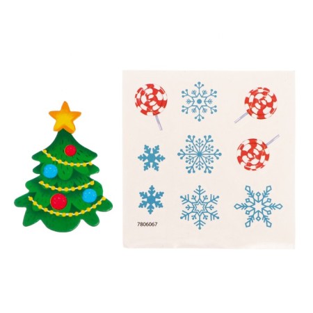 New Year! Set for experiments Christmas tree toy "Ball with a bunny", diameter 10 cm-2