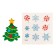New Year! Set for experiments Christmas tree toy "Ball with a bunny", diameter 10 cm
