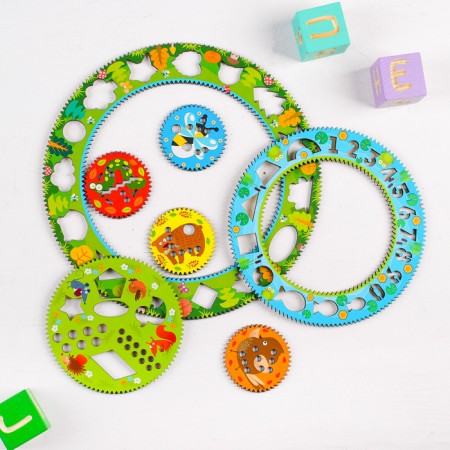 Спирограф «Лес»-2