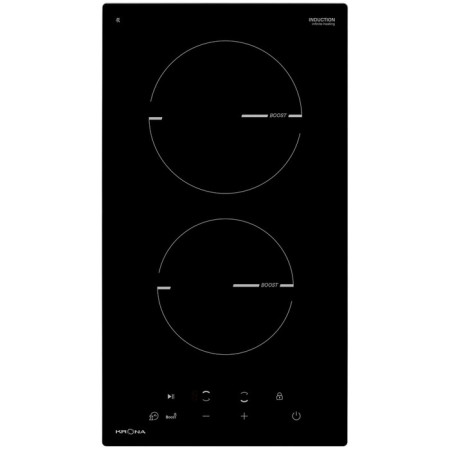 Krona Magier 30 BL 2BTK, induction, 2 burners, sensor, black