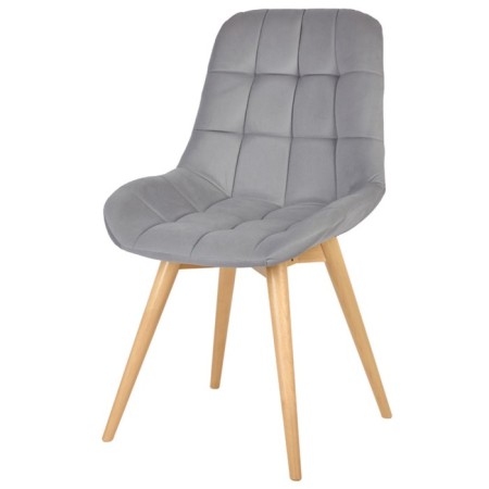 Dining stool Polini Home Verona SD, color light-gray-natural-10