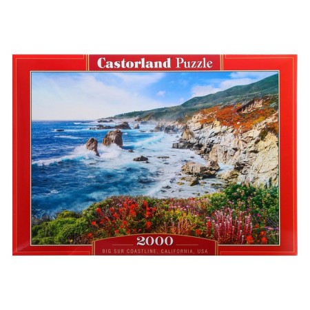 Puzzle "Coast of Big Sur, California", 2000 elements-1