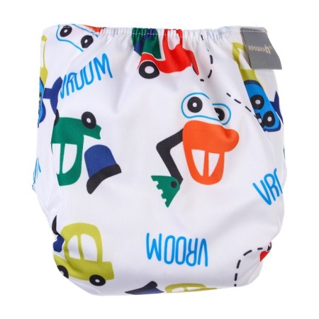 Reusable diaper "cars"-7