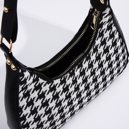 Women's textile bag, 20x23x5.5 cm, paws-6