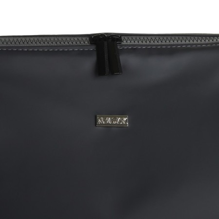 Sports bag with lateral pockets, gray color-2