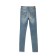 Women's jeans modeling with high planting Contte Elegant, XS size, MID Blue color