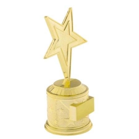 The award figure of the cast "star", gold, 16 x 8.5 x 6 cm.-2